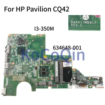 شراءKoCoQin محمول لوحة رئيسية لأجهزة HP جناح CQ42 CQ62 G42 G62 I3-350M اللوحة DAAX1JMB8C0 634648-001 634648-501