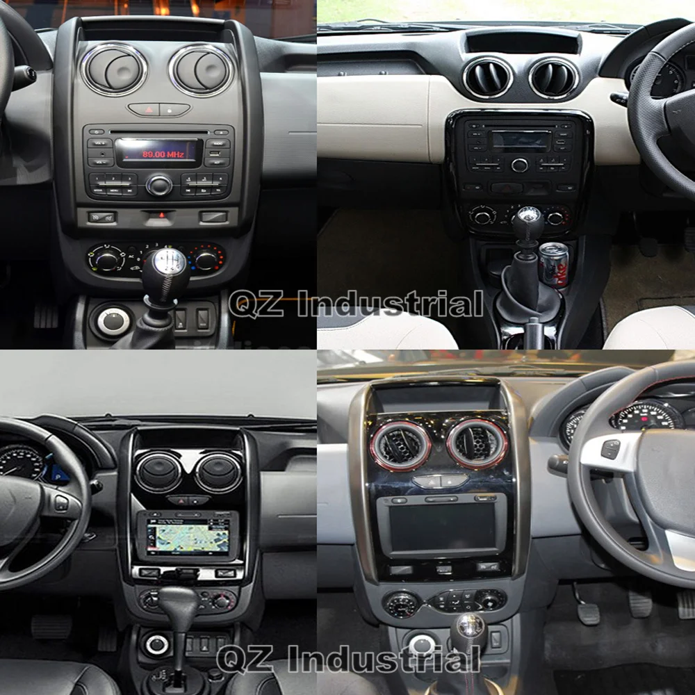 Clearance QZ industrial HD 9" Android 8.1 T8 for Renault Duster Logan II Sandero II Dacia Dokker Car DVD player with 4G WIFI GPS Radio RDS 5