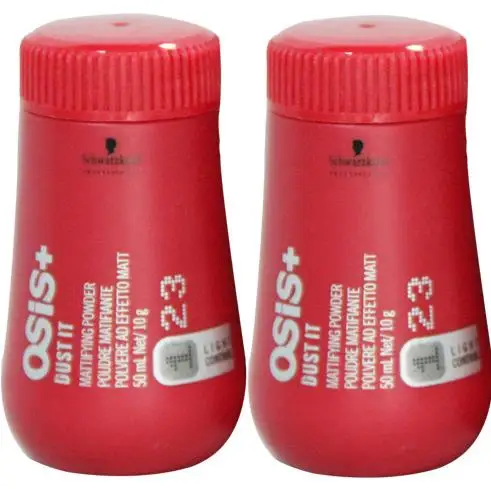 

2 x Bottles of OSIS Dust It Hair Mattifying Powder 10g / 50ml