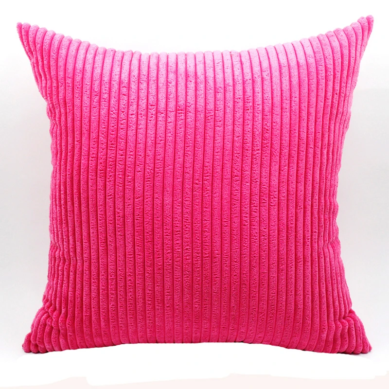 18 "вельветовые наволочки Твердые подушка в виде елки случае pillowslip диван спальня автомобиль талии Чехлы для подушек офис Декор 45 см * см