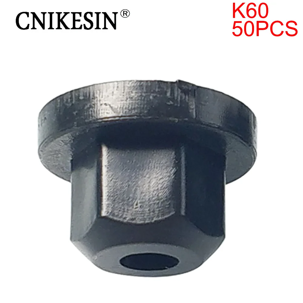CNIKESIN K60 50 шт нейлоновая Фланцевая гайка Самонарезающий винт основание автомобиля
