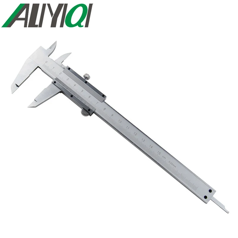 0 150mm Vernier Caliper gauge Paquimetro stainless steel ruler