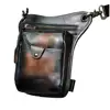 Genuine Real Leather Men Design Casual Messenger Crossbody Sling Bag Fashion Waist Belt Pack Leg Drop Bag Phone Pouch 211-5 ► Photo 2/6
