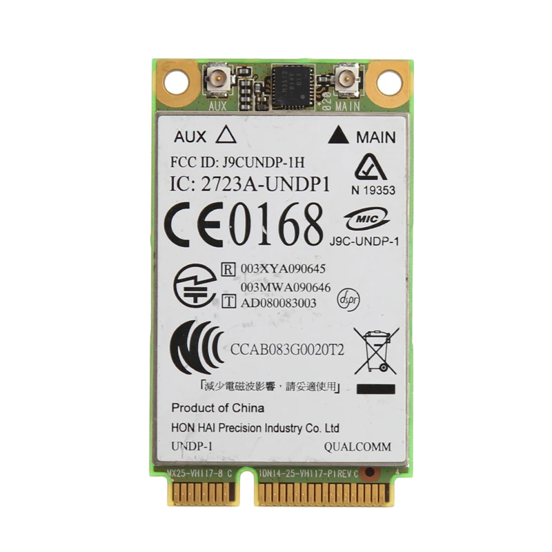 

UN2400 EV-DO UMTS HSDPA WWAN Module 483377-002 3G Wireless PCI-E Card For HP