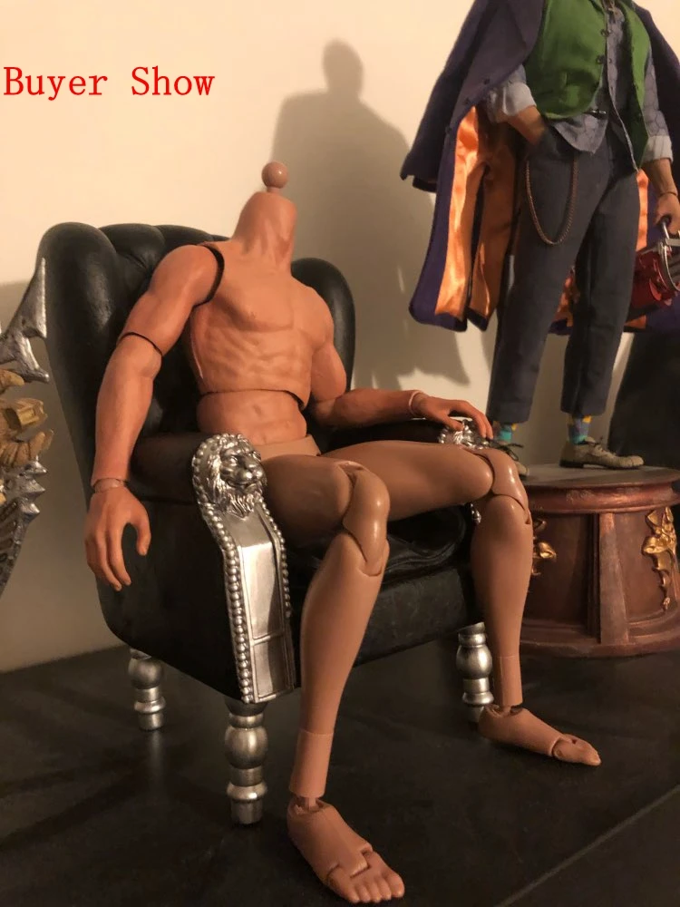 Фигурка мужского тела в масштабе 1:6 военная нагрудная мышечное тело похожая на