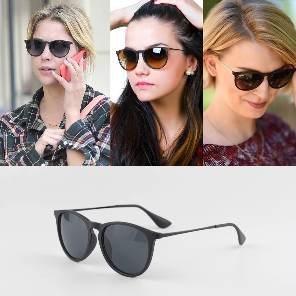 Dokly 여성 에리카 선글라스 금속 프레임 반사 코팅 미러 UV400 렌즈 브랜드 디자이너 Sun Glasses Oculos De UV400