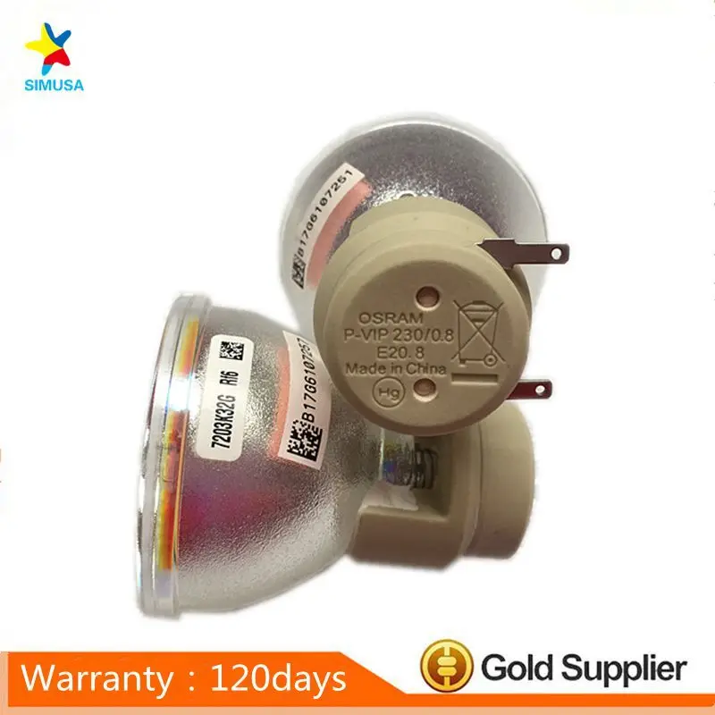 

SIMUSA Original bare projector lamp bulb RLC-049 VIP230W 0.8 E20.8 for VIEWSONIC PJD6241/PJD6381/PJD6531W