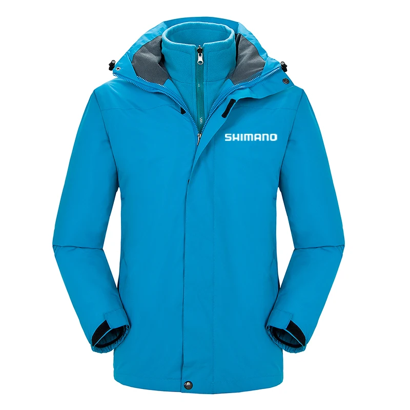 

Hot Sale Jackets Patchwork Mountaineering Suits Winter Outdoor Fishing Clothing Men Waterproof Warm Hiking Hunting Jacket