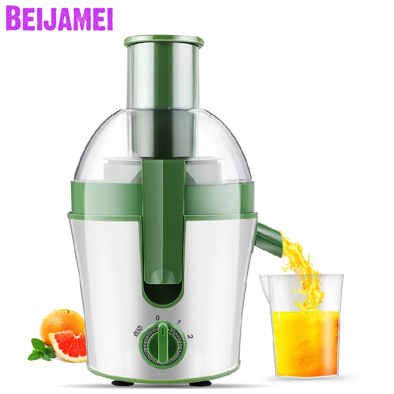 

BEIJAMEI Wholesale Electric Juice Extractor Cooking Machine Home Centrifugal Juicer For Fruit and Vegetable