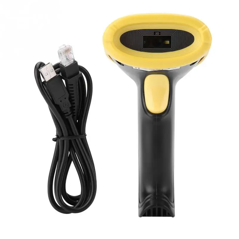 Buy Wired Handheld 1D 2D Barcode Reader Scanning Gun