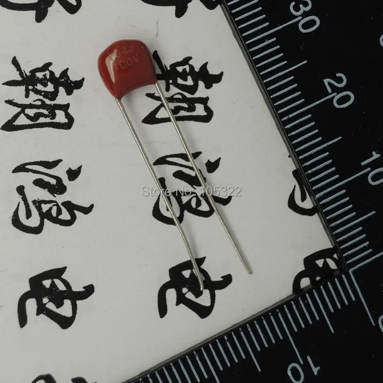 

Free shipping CBB Cap 100V104J 0.1UF 100NF P=5MM Film cap 100pcs/LOT