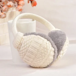 Venta superior invierno oreja cubierta de punto de orejeras calentadores del oído las mujeres las niñas de peluche orejeras Earlap calentador diadema Venta superior invierno oreja cubierta de punto de orejeras calentadores del oído las mujeres las niñas de peluche orejeras Earlap calentador diadema