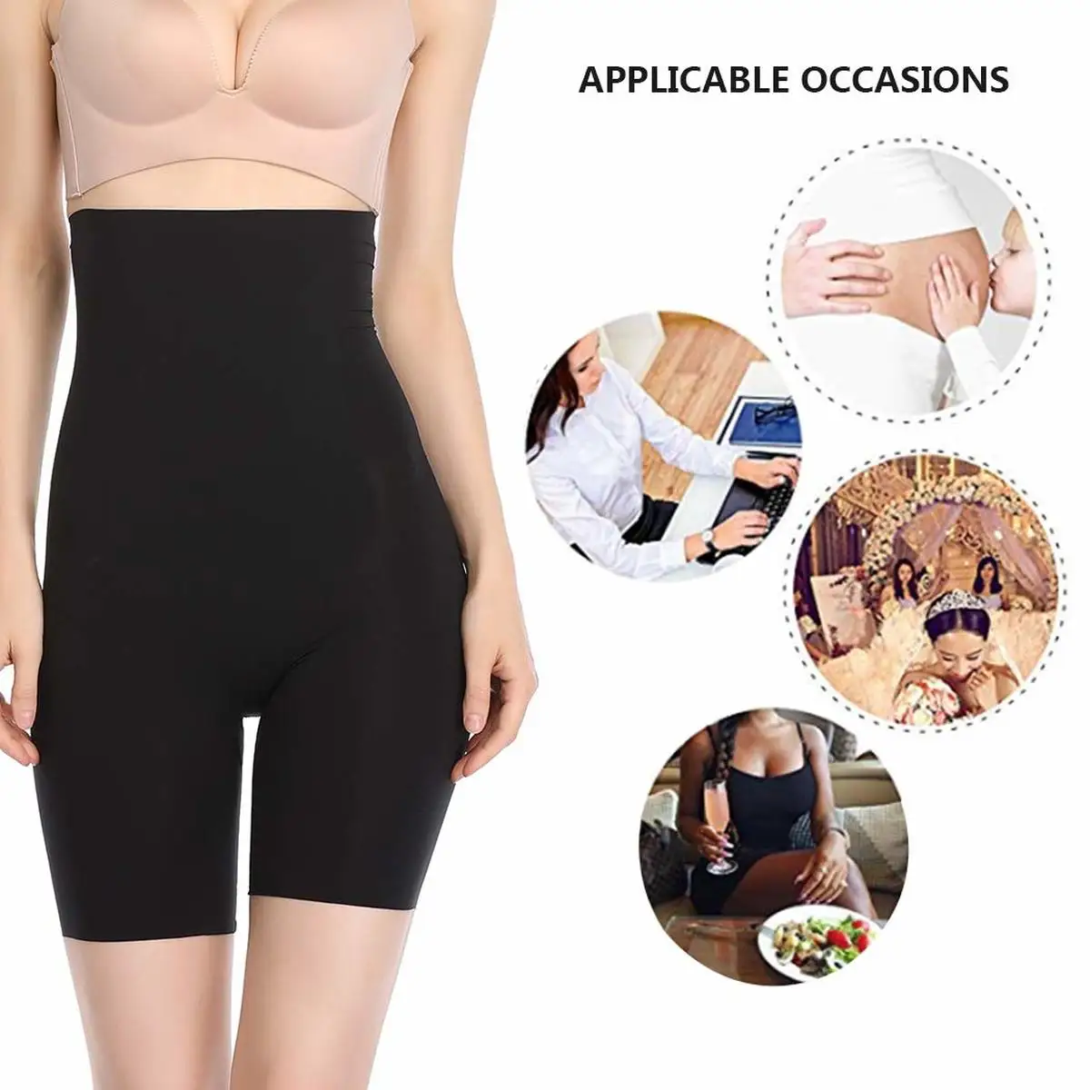 Joyshaper 2020 Высокая Талия Body Shaper Комплект Шорты для Для женщин животик Управление