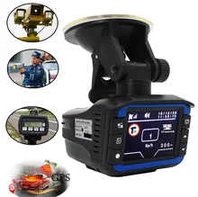 With Russian Voice laser radar 3 in 1 Car DVR GPS 720 p HD Car Camera Recorder Laser Detector GPS Positioning Road Traffic