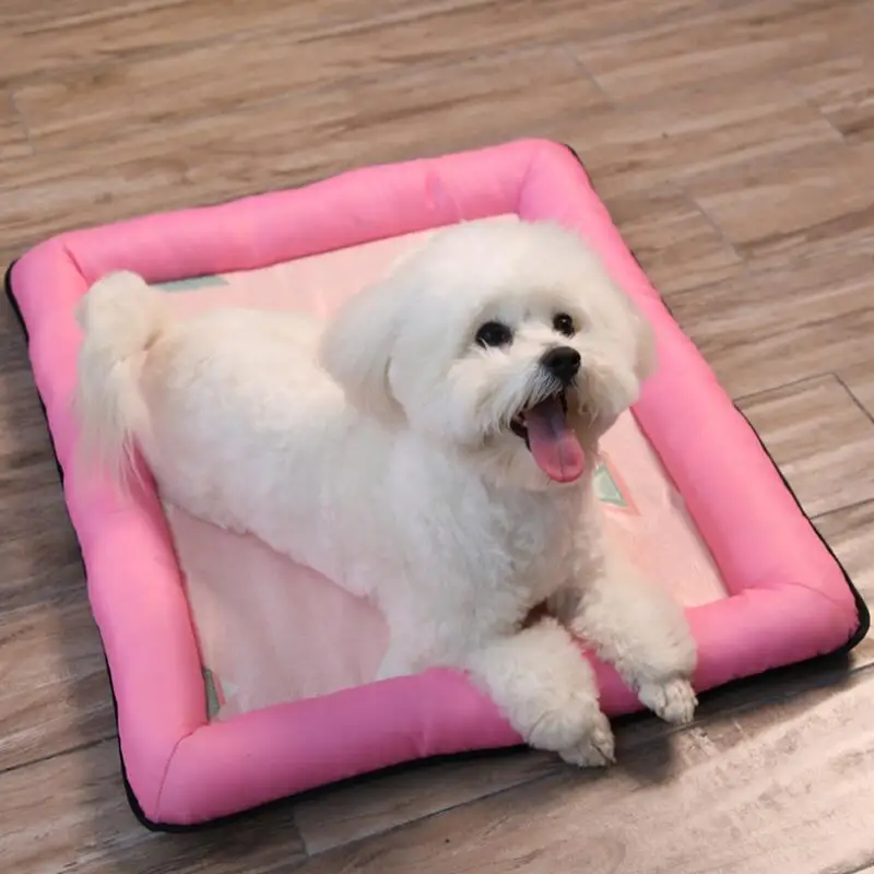 

Pet Mats Summer Cooling Breathable Bed Dog House Sleeping Mat Kennel For Small Medium Large Puppy Cat Dog
