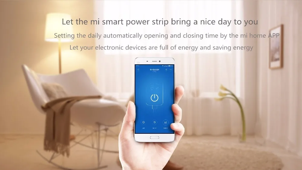 Xiaomi Qingmi умный дом силовая полоса 3 порта 3 USB быстрая зарядка/5 гнезд удлинитель разъем WiFi Mijia приложение дистанционного управления