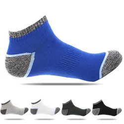 20 шт. = 10 пар Новые хлопчатобумажные мужские носки для походов велосипедные спортивные носки короткие трубка высокого качества для мужчин