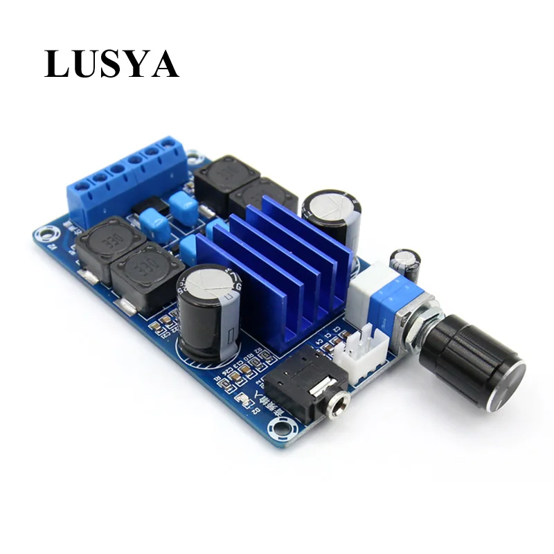 

Lusya XH-M589 TPA3116D2 50W + 50W Dual-channel Stereo Audio Amp High Power Digital Amplifier Board D Class 5V 12V 24V G2-002