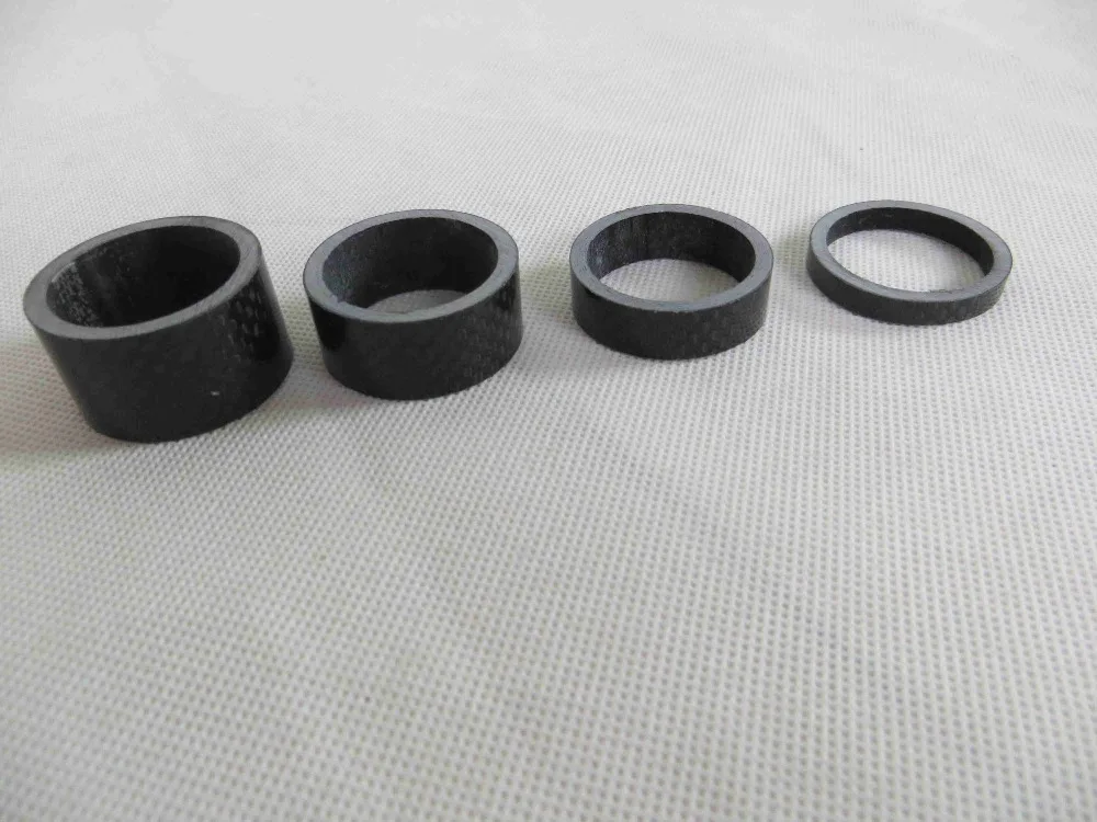 

Headset Spacer Carbon Fiber 1-1/8 in For Road Bike MTB Bicycle Stem