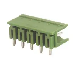 Соединительная лента Мужская офсетная для печатной петли 5 терминалов электро DH зеленый цвет 10,880/M/5/90 8430552092246