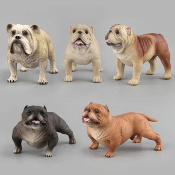 

Plastic French Bulldog Ornament Model Dog Cute Vivid Simulation Farm Animal Model Children's Kids Gift