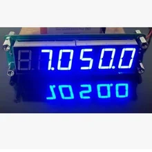 0.1 мГц~ 65 мГц счетчик частоты plj-6led-a дисплей частоты компонентов в синий