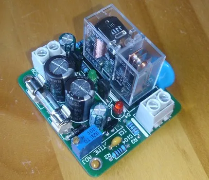 

Power amplifier tube amplifier high-voltage delay starting circuit module