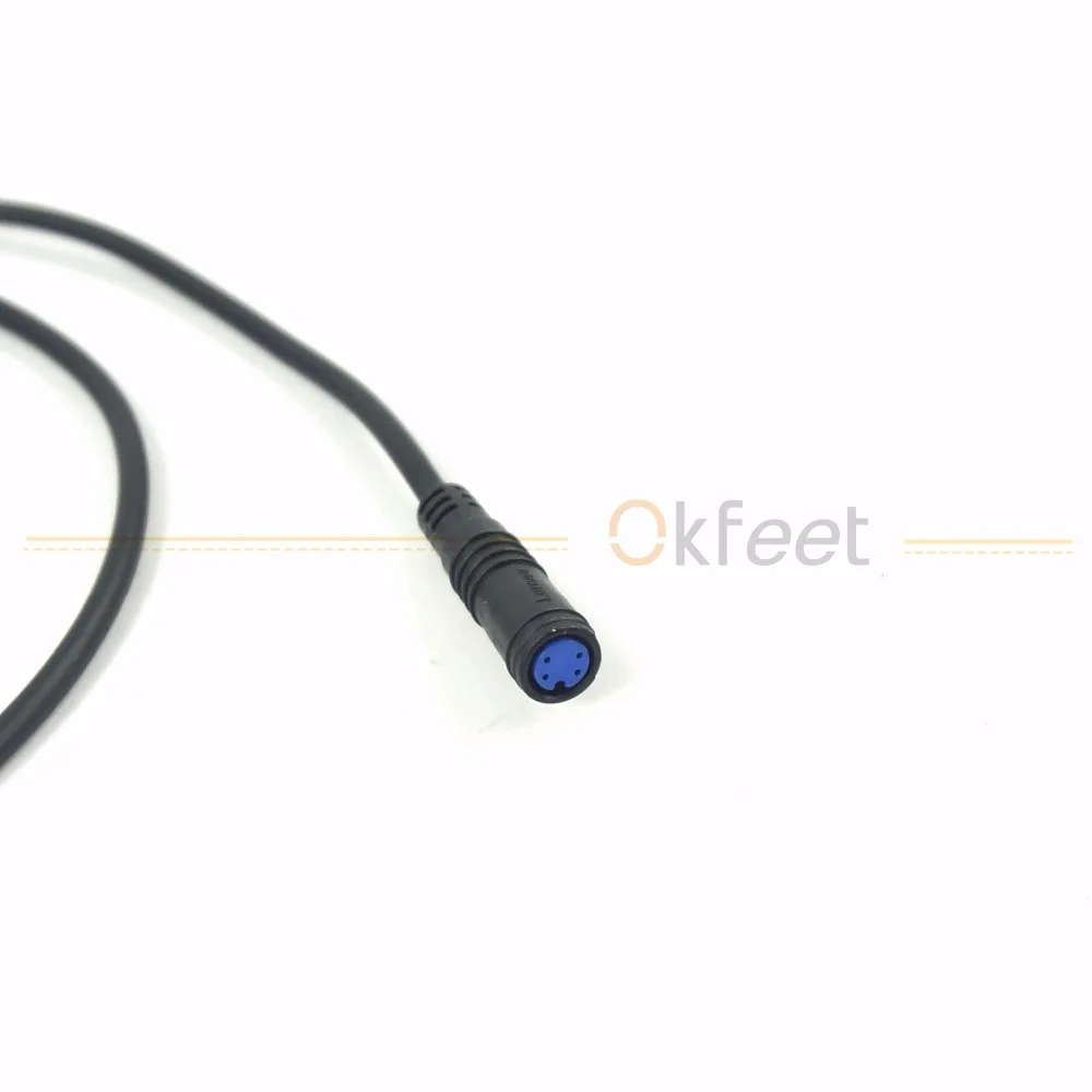 Okfeet Bafang BBS01 BBS02B DPC14 цветной дисплей для переключения расширения водонепроницаемый кабель 4pin