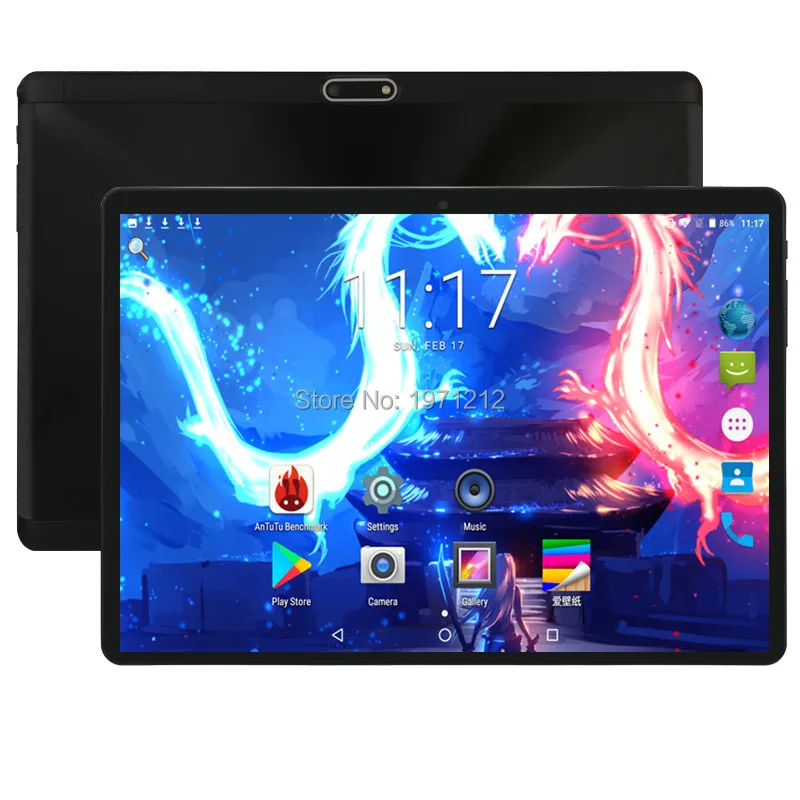 Новый продавец Android 8 0 10-дюймовый планшет Deca Core 4 Гб RAM 128 ROM 4G FDD LTE 1280x800 IPS 8.0MP две