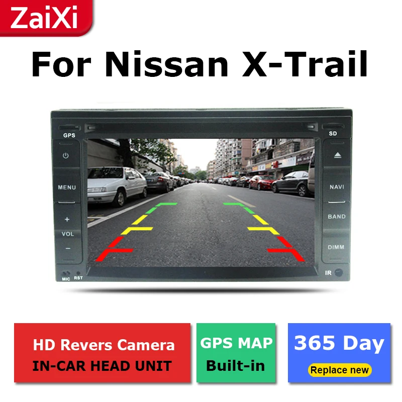 Excellent 2 Din Android radio bluetooth GPS Navigation wifi Stereo video For Nissan X-Trail T30 T31  2000~2013 Car Multimedia Player 5