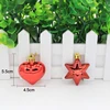 1Pack Cute 2022 Christmas Decorations Pendants For Home Colourful Peach Shape Balls Wedding Festival Home Party Drop Ornaments ► Photo 2/6