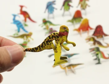 

18pcs/set Puzzles of various dinosaur Develop intelligence eva puzzle