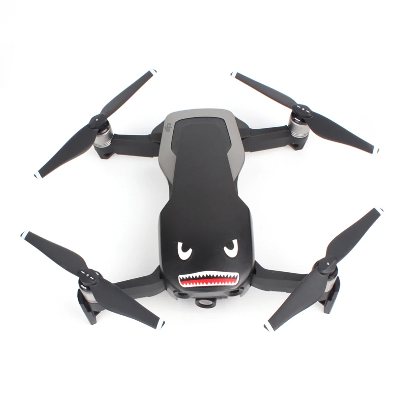 2pcs set Drone Body Shell Battery Stickers Decals Decorative Parts For DJI Mavic Pro air  Spark Drone Accessories 1 (2)