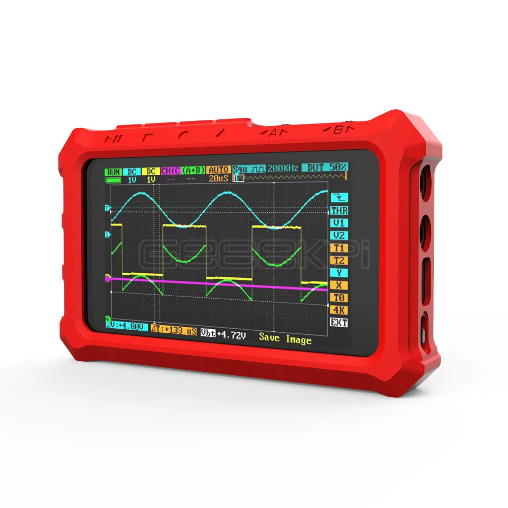 GeeekPi 4 цвета Мини DSO DS213 защитный силиконовый резиновый чехол для DSO213 DSO203 осциллограф(не включает DSO