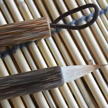 Отличное качество Китайская каллиграфия кисти ручка для шерсти и шерсть ласки кисть для письма подходит для студенческой школьной живописи