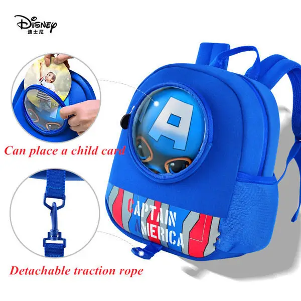 Новый водонепроницаемый рюкзак для школы Disney Bland ультралегкие детские сумки с