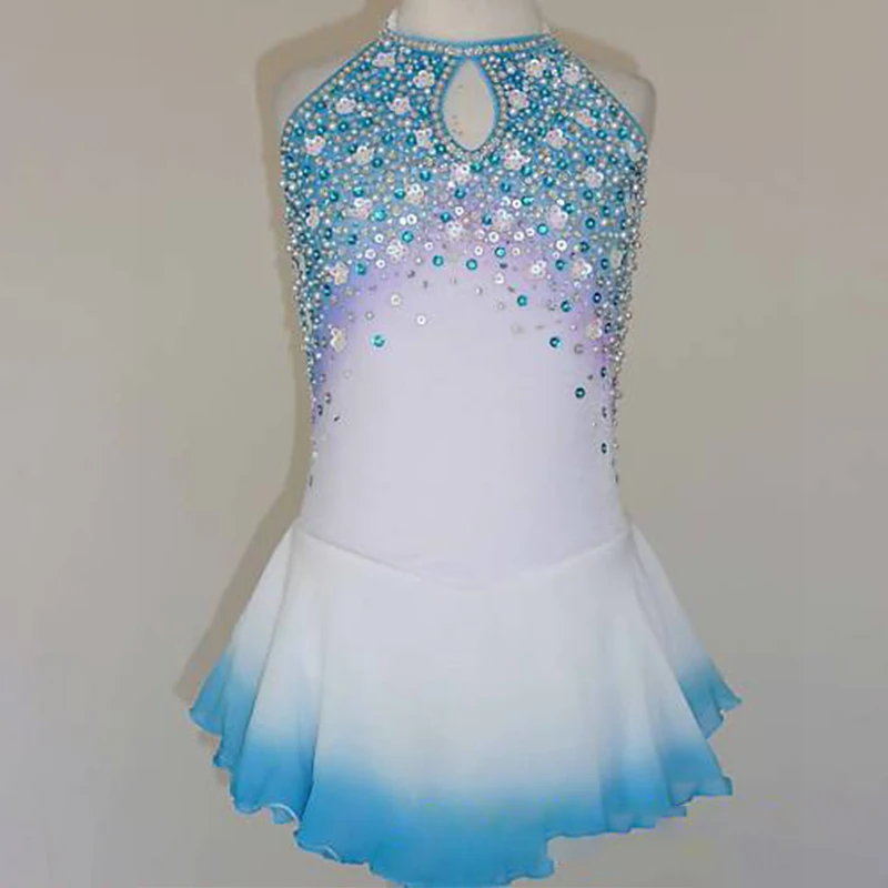 

RUBU Custom Ice Skating Dresses Graceful New Brand Vogue Figure Skating Dresses For Competition Apparel Suit