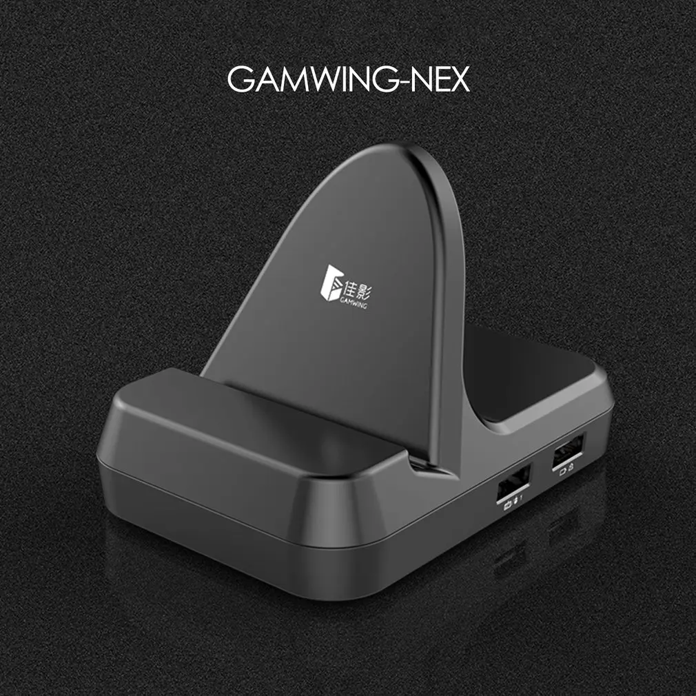  GAMWING for PUBG Mobile phone Game Controller Dual USB Ports Mouse and Keyboard Battledock Converte