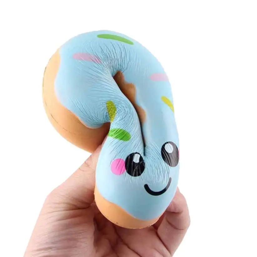 5001 11 см Прекрасный пончик крем Ароматические Squishy замедлить рост Squeeze игрушки коллекция