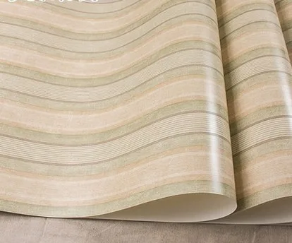 

Rural household decorates restoring ancient ways of pure paper wallpaper Bedroom living room study American stripe wallpaper