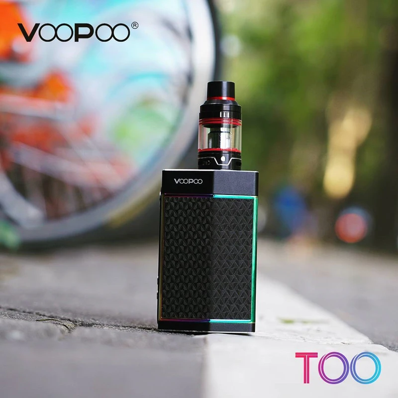 

Original VOOPOO TOO Kit 180W Box Mod 3.5ml UFORCE Atomizer 0.4ohm OCC Head Vaper e cigarettes Kits Power by 18650 battery