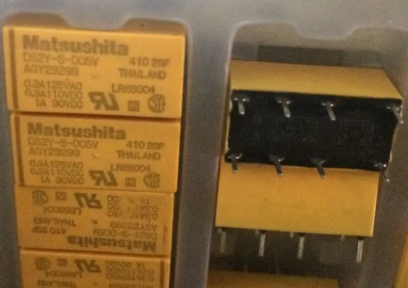 

DS2Y-S-DC5V 1A DIP8 NAIS MATSUSHITA RELAY 2 From C,New and original