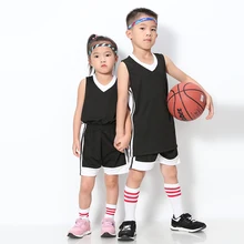 Детские баскетбольные майки, шорты, комплекты, дышащая майка баскетбольная, костюмы для колледжа, спортивные костюмы для мальчиков и девочек, баскетбольная майка