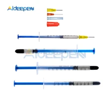 

Silver Conductive Adhesive Glue Wire Electrically Conduction Paste Electrical Paint for PCB Board Repair 0.2ML 0.25ML 0.3ML 0.5M