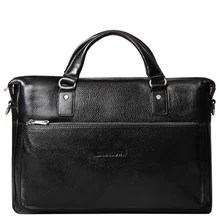 TIGERTOWN Мужская сумка из натуральной воловьей кожи, сумка-мессенджер на плечо, сумка-тоут, портфель, сумочка, кошелек для ноутбука 1" 15"