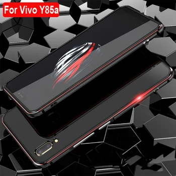 

Cases For Vivo Y85a Case Capa Hard Back PC Metal Bumper Business cover Phone Case For Vivo Y 85a Y85 a VivoY85a Metal shell