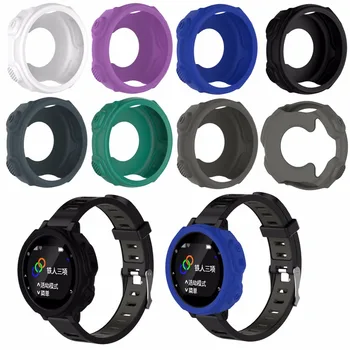 

Colorful Silicone Band Cover Case Wristband Bracelet Protector For Garmin Forerunner 235 735XT GPS Watch