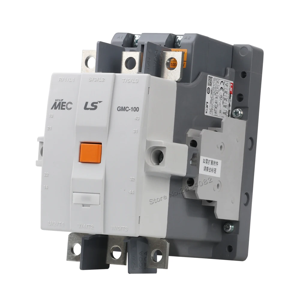 

AC Contactor coil voltage 380v 220v 110v GMC-100 100A electromagnetism contactors