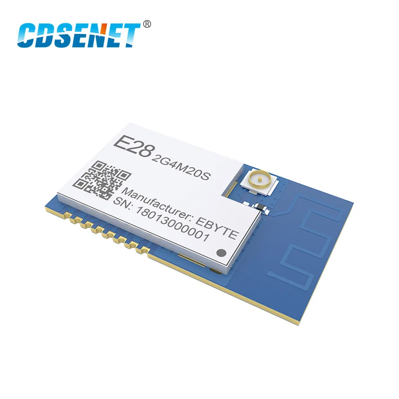 SX1280 100 мВт LoRa модуль 2,4 ГГц беспроводной приемопередатчик E28-2G4M20S SPI длинный диапазон 6 км 2,4 ГГц BLE rf передатчик 2,4 ГГц приемник