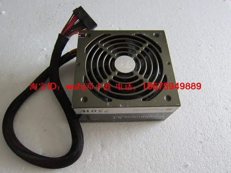 

TT rated 750W module power supply single 12V 60A bronze 80 certification support dual graphics crossfire
